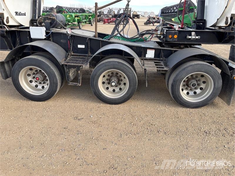 Midland 21 ft Super B-Train Lead Side Dump Trailer مقطورات قلابة