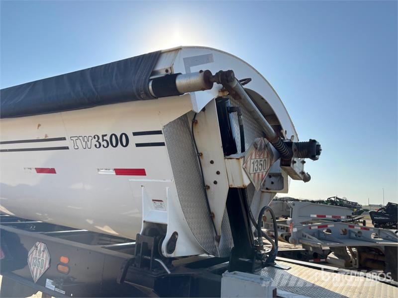 Midland 21 ft Super B-Train Lead Side Dump Trailer مقطورات قلابة