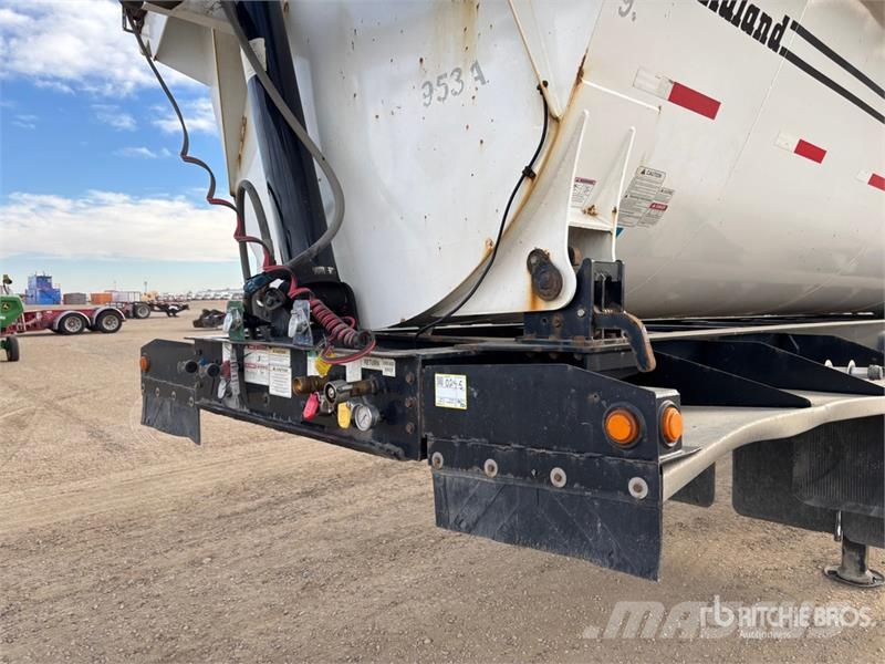 Midland 21 ft Super B-Train Lead Side Dump Trailer مقطورات قلابة