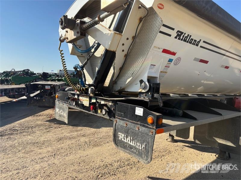 Midland 21 ft Super B-Train Lead Side Dump Trailer مقطورات قلابة