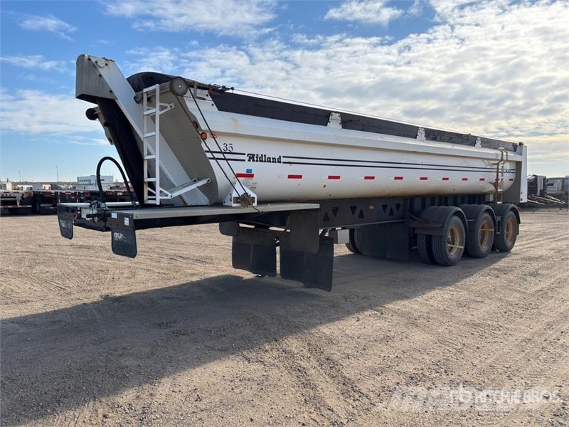 Midland 35 ft Tri/A End Dump Trailer مقطورات قلابة
