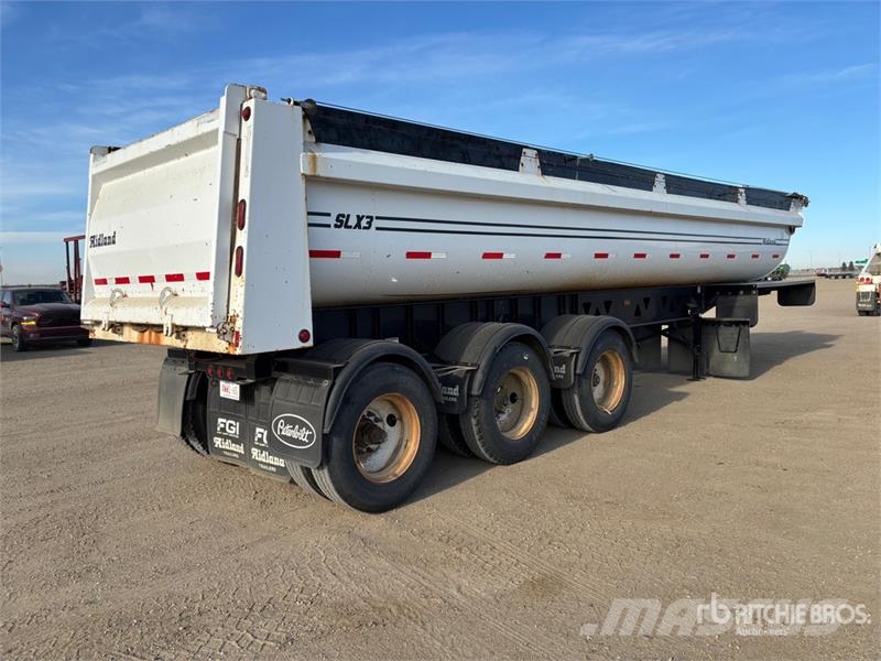 Midland 35 ft Tri/A End Dump Trailer مقطورات قلابة