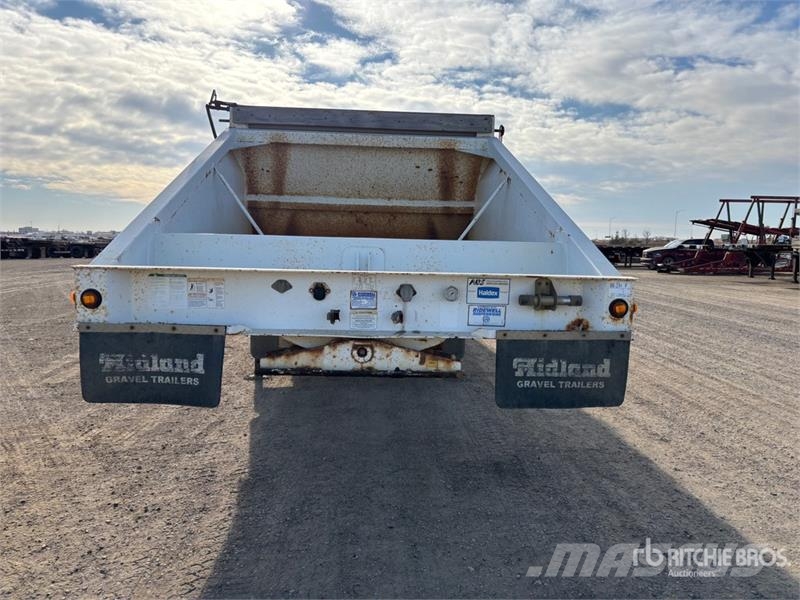 Midland 38 ft Tri/A Belly Dump Trailer مقطورات قلابة