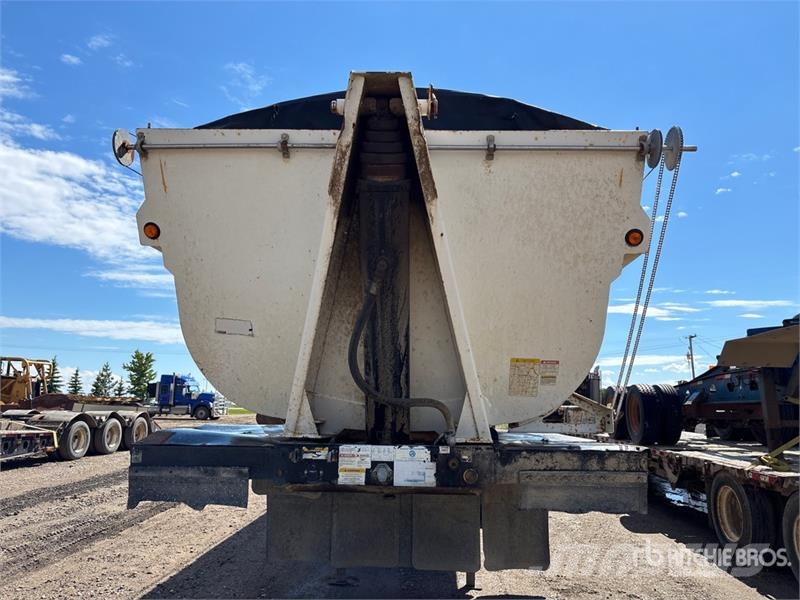 Midland MG28SL2000 28 ft T/A End Dump Trailer Damperli römorklari
