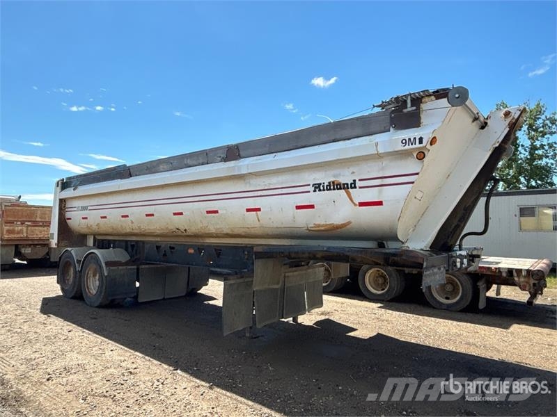 Midland MG28SL2000 28 ft T/A End Dump Trailer Damperli römorklari