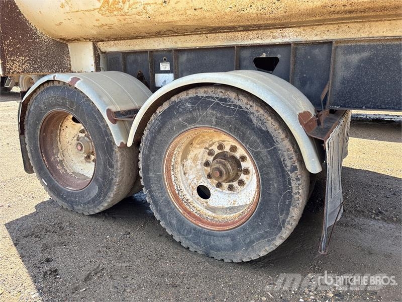 Midland MG28SL2000 28 ft T/A End Dump Trailer Damperli römorklari