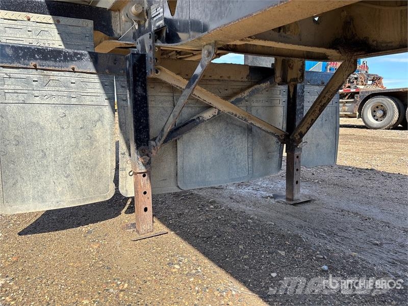 Midland MG28SL2000 28 ft T/A End Dump Trailer Damperli römorklari