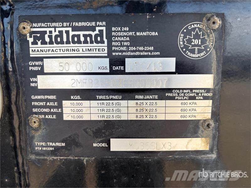 Midland MG35SLX3 Tipphengere