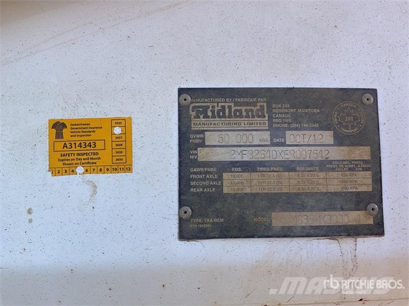 Midland MX3000 Reboques basculantes