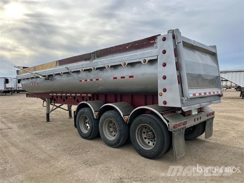 Midland SLX3 34 ft Tri/A End Dump Trailer Reboques basculantes