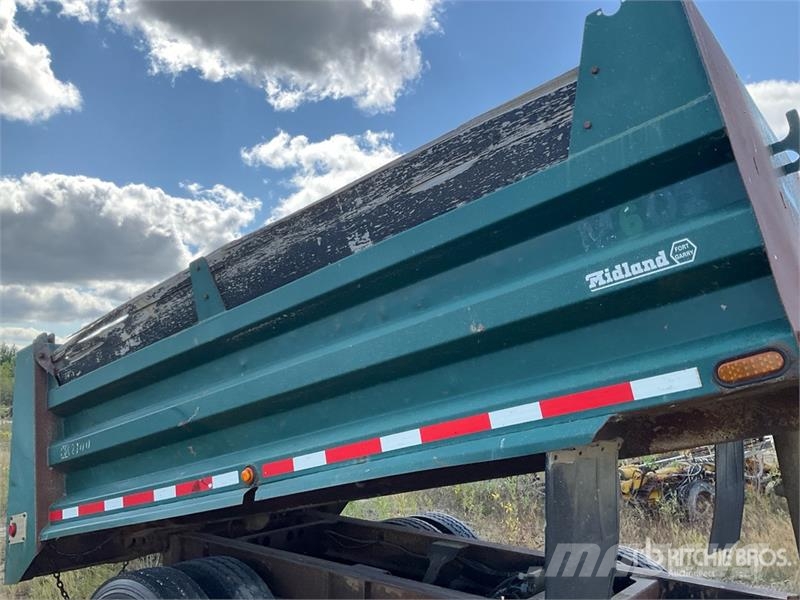 Midland XL2100 14 ft T/A Pup End Dump Trailer Damperli römorklari