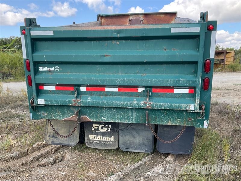 Midland XL2100 14 ft T/A Pup End Dump Trailer Damperli römorklari