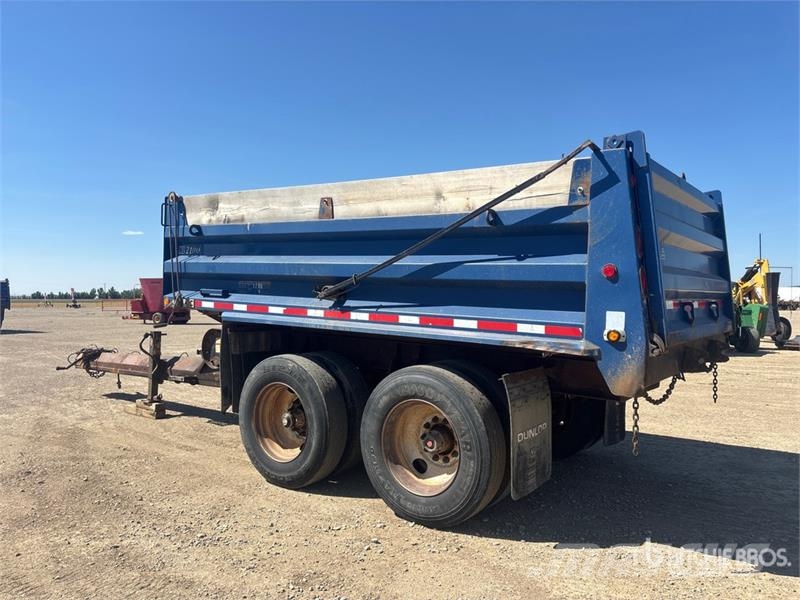 Midland XL2100 15 ft T/A Pup Dump Trailer Sora- ja kippiperävaunut