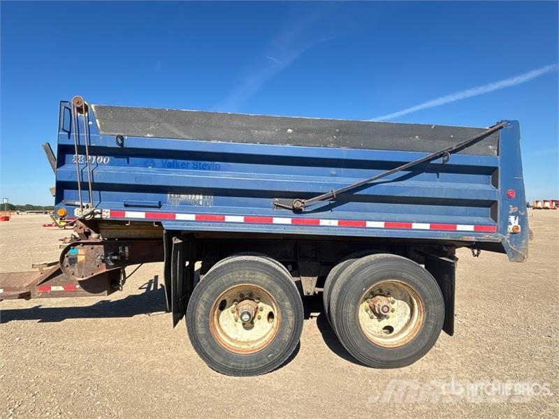 Midland XL2100 15 ft T/A Pup Dump Trailer Damperli römorklari