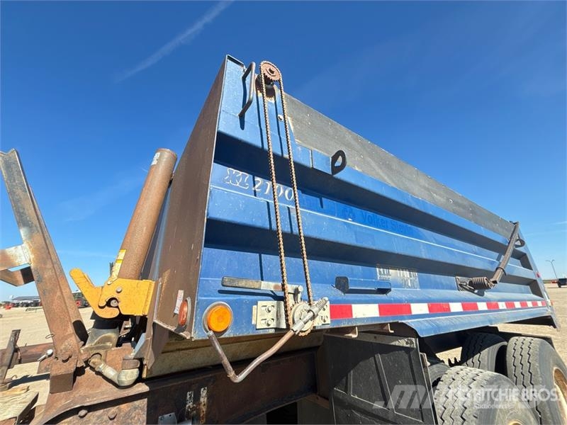 Midland XL2100 15 ft T/A Pup Dump Trailer Damperli römorklari
