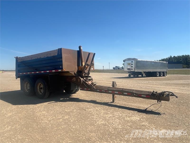 Midland XL2100 15 ft T/A Pup Dump Trailer Sora- ja kippiperävaunut