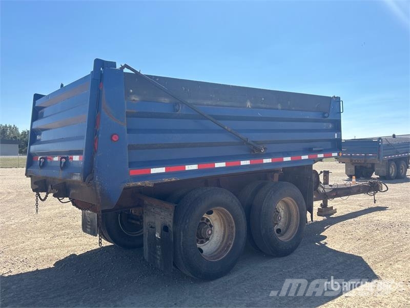 Midland XL2100 15 ft T/A Pup Dump Trailer Sora- ja kippiperävaunut
