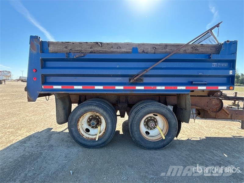 Midland XL2100 15 ft T/A Pup Dump Trailer Damperli römorklari