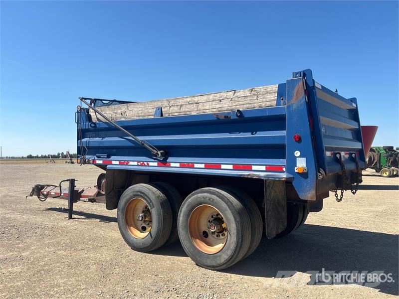 Midland XL2100 15 ft T/A Pup Dump Trailer Sora- ja kippiperävaunut