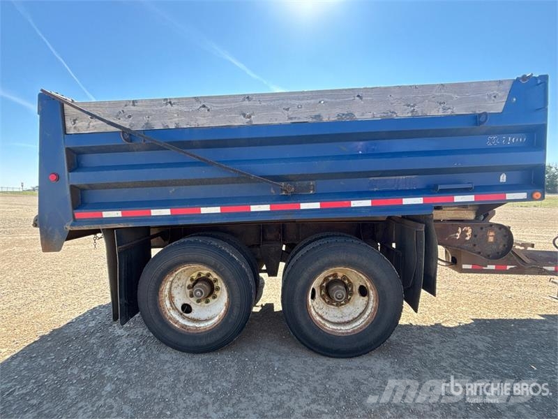 Midland XL2100 15 ft T/A Pup Dump Trailer Sora- ja kippiperävaunut