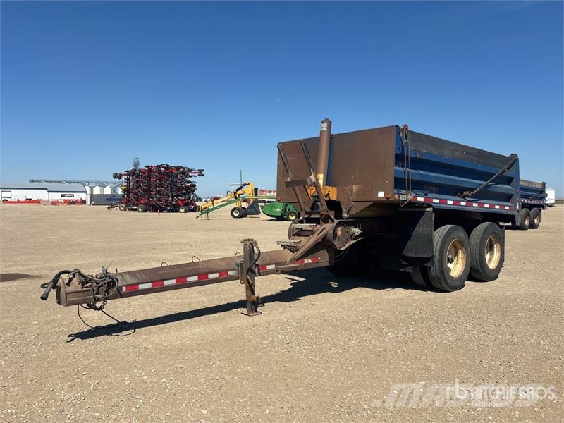 Midland XL2100 15 ft T/A Pup Dump Trailer Sora- ja kippiperävaunut