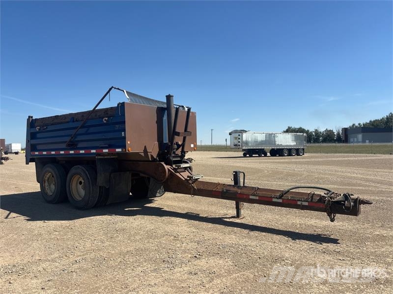Midland XL2100 15 ft T/A Pup Dump Trailer Sora- ja kippiperävaunut