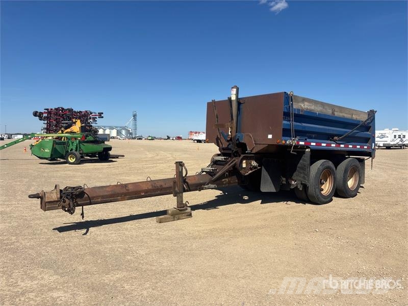 Midland XL2100 15 ft T/A Pup Dump Trailer Sora- ja kippiperävaunut