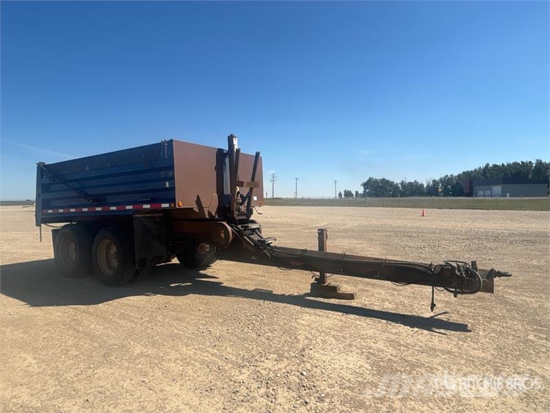 Midland XL2100 15 ft T/A Pup Dump Trailer Sora- ja kippiperävaunut