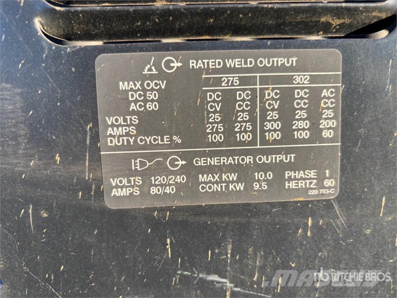 Miller 280 A Multi-Process Engine Driven Welder (Inoperab ماكينات لحام