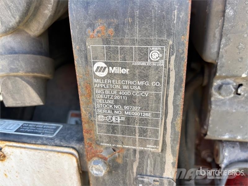 Miller Big Blue 400D 40 A Skid-Mounted Multi-Process Elec Svářecí stroje