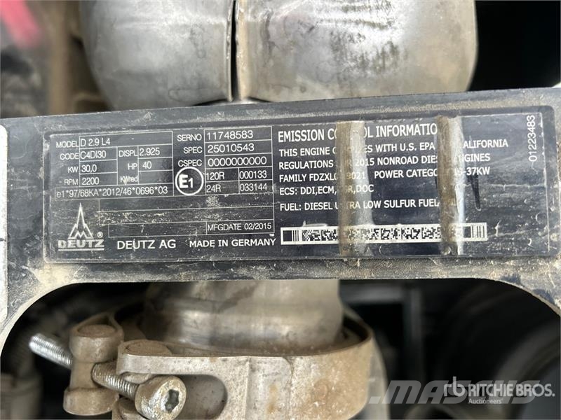Miller Big Blue 500 Pro Mobile Multi-Process Engine Drive Varilni instrumenti