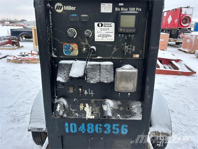 Miller Big Blue 500 Pro Mobile Multi-Process Engine Drive Varilni instrumenti