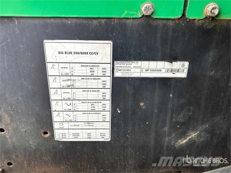 Miller Big Blue 500D Welding machines