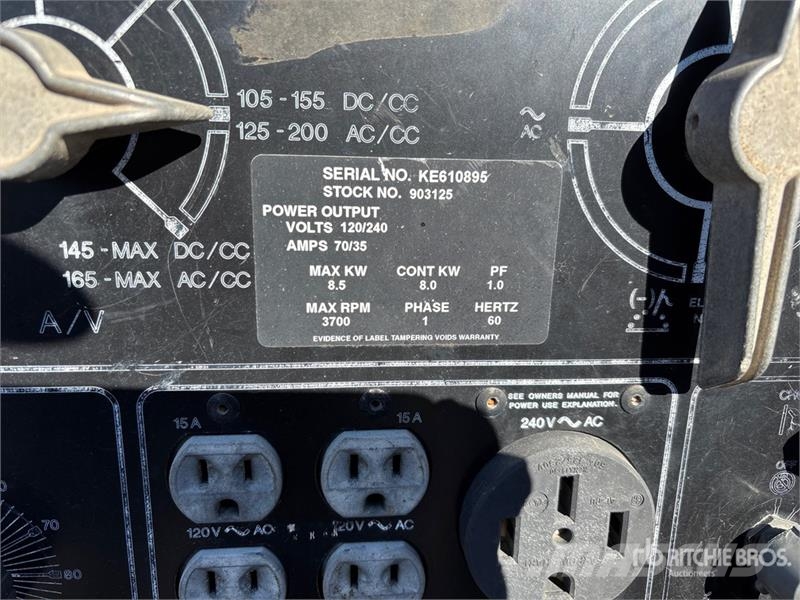 Miller Bobcat 225G Multi-Process Engine Driven Welder Metināšanas iekārtas