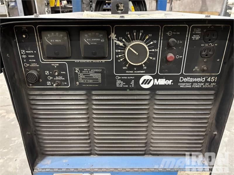 Miller Deltaweld 451 Mobile Multi-Process Electric Welder Schweissgeräte