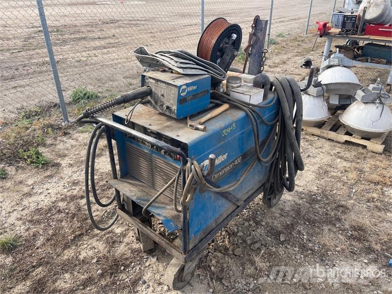 Miller Dimension 400 76 A Mobile Stick Electric Welder Schweissgeräte