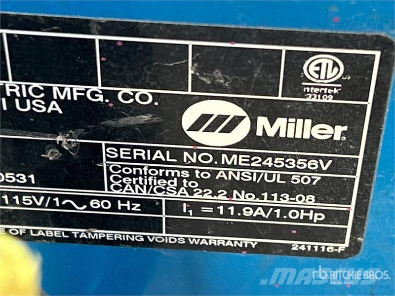 Miller Filtair Electric Welding Fume Extractor Ostale poljoprivredne mašine