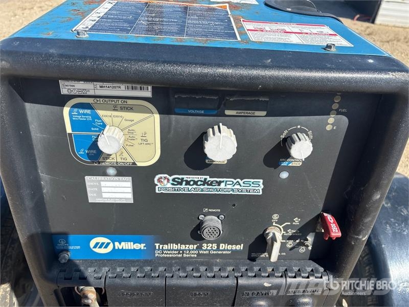 Miller Trailblazer325D 325 A Mobile Multi-Process Engine Lasapparaten