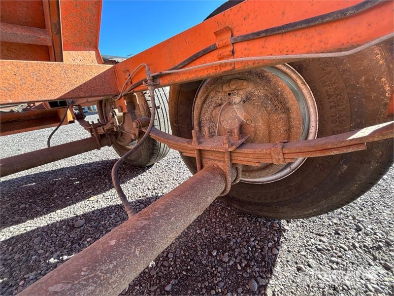 Miska 10 ft T/A Dump Utility Trailer Самоскиди
