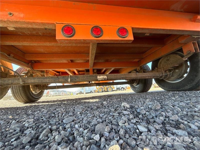 Miska 10 ft T/A Dump Utility Trailer Самоскиди