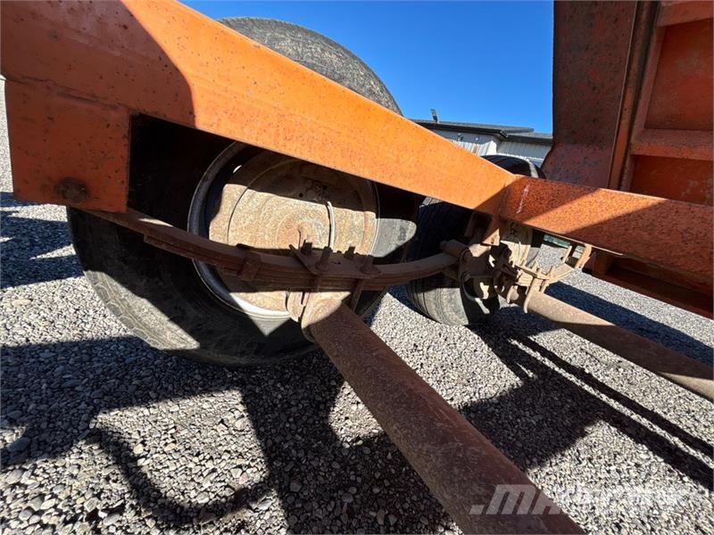 Miska 10 ft T/A Dump Utility Trailer Самоскиди