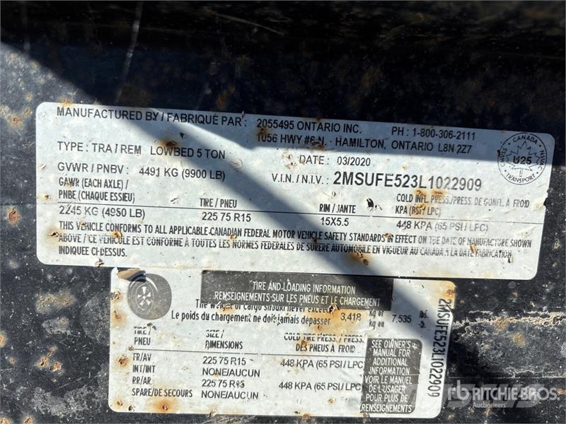  Miska 6X14UT 14 ft T/A Utility Trailer Інші причепи