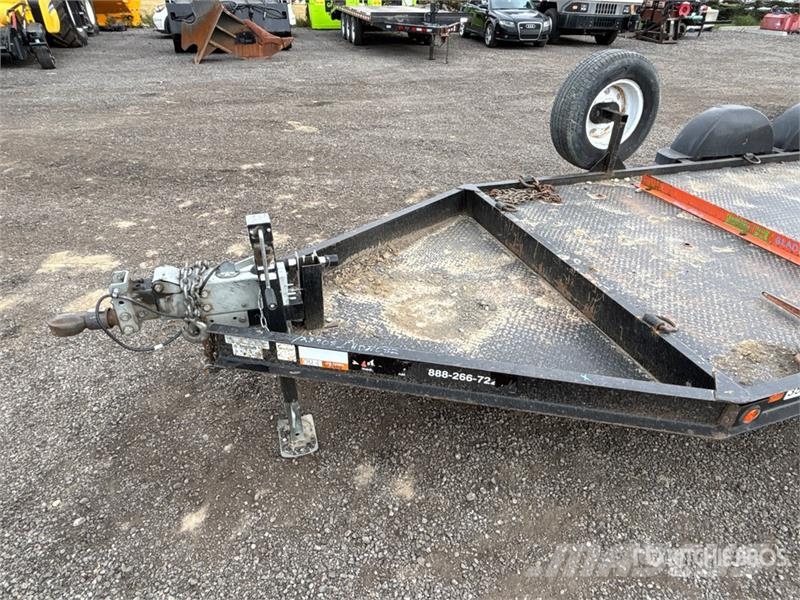 Miska 6X14UT 5 ton 14 ft T/A Equipment Trailer Autotransportanhänger