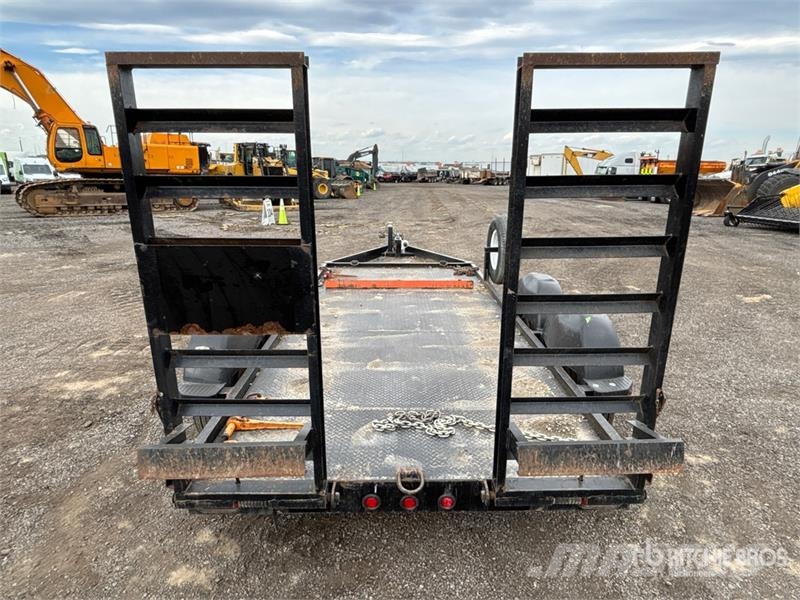 Miska 6X14UT 5 ton 14 ft T/A Equipment Trailer Autotransportanhänger