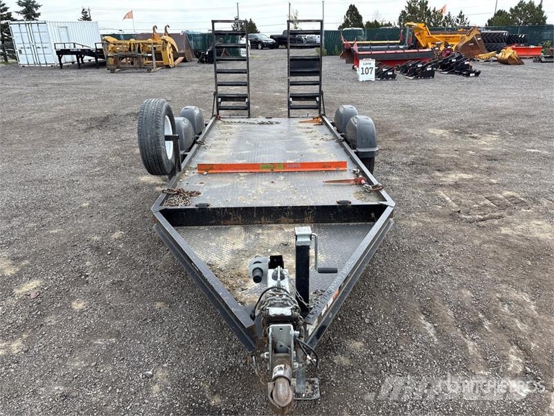 Miska 6X14UT 5 ton 14 ft T/A Equipment Trailer Autotransportanhänger