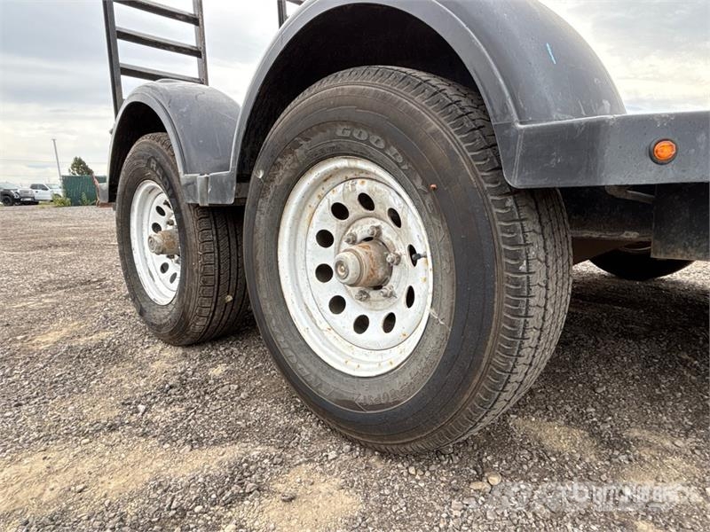 Miska 6X14UT 5 ton 14 ft T/A Equipment Trailer Autotransportanhänger