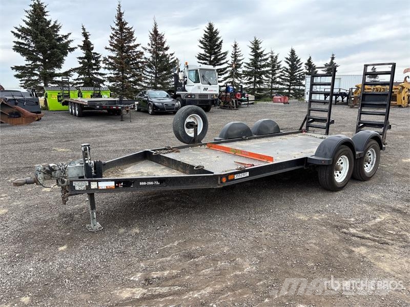 Miska 6X14UT 5 ton 14 ft T/A Equipment Trailer Autotransportanhänger