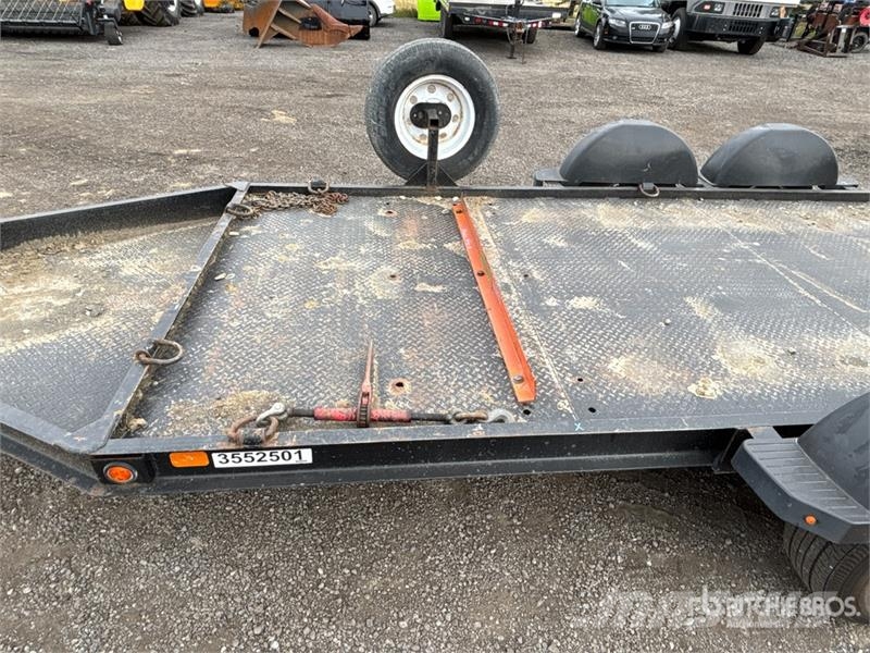 Miska 6X14UT 5 ton 14 ft T/A Equipment Trailer Autotransportanhänger