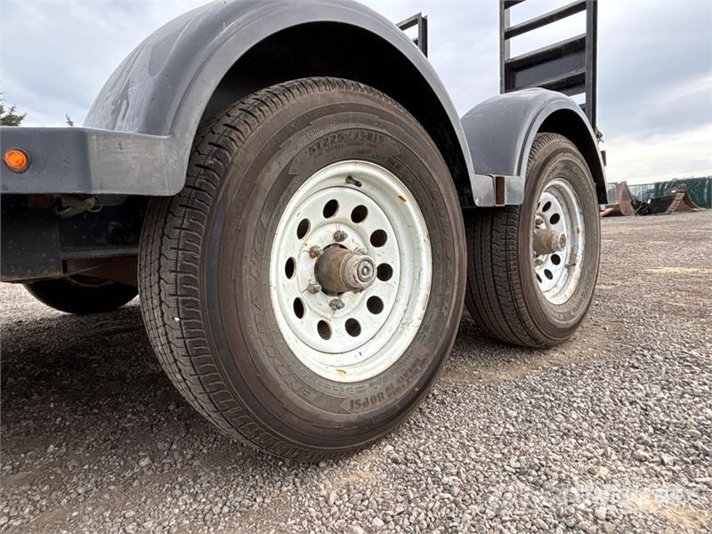 Miska 6X14UT 5 ton 14 ft T/A Equipment Trailer Autotransportanhänger