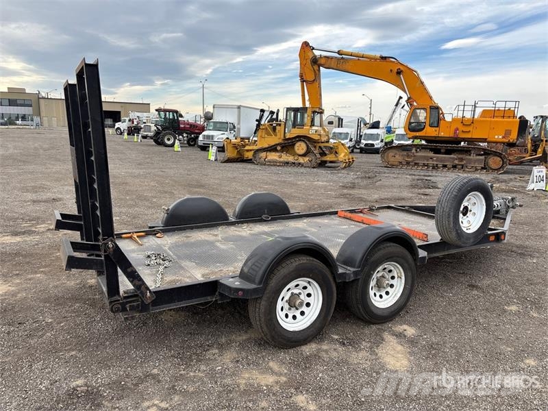 Miska 6X14UT 5 ton 14 ft T/A Equipment Trailer Autotransportanhänger